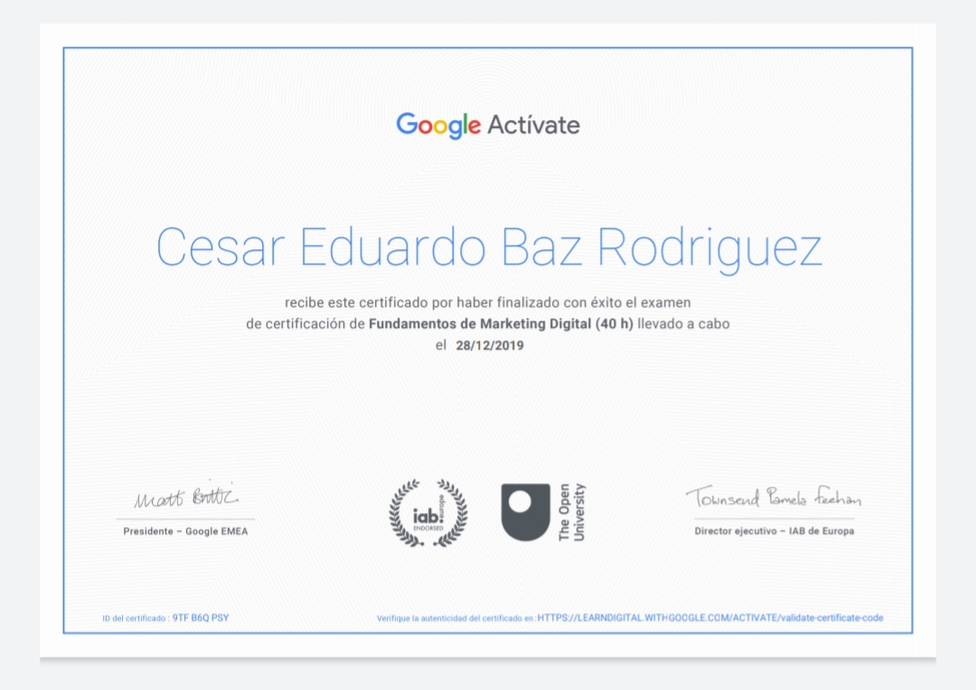 Google Marketing Digital